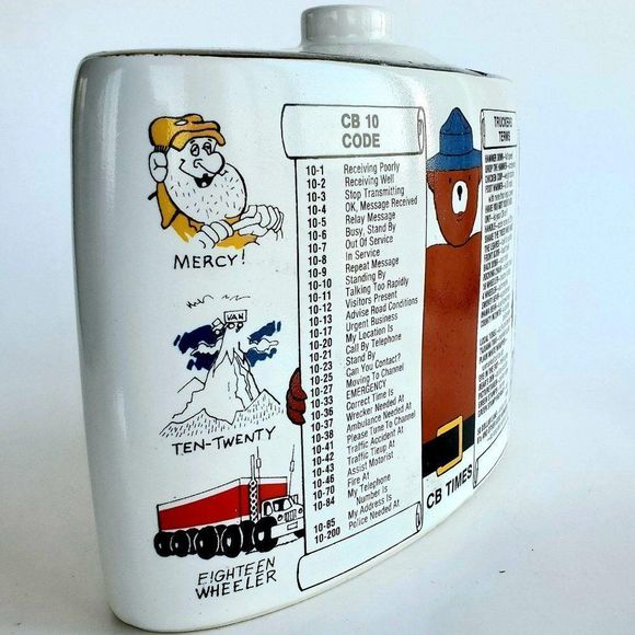 CB Times Ezra Brooks Decanter 1976 Barware Man Cave - Picture 4 of 11